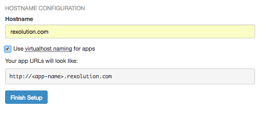 Configuración de Hostname